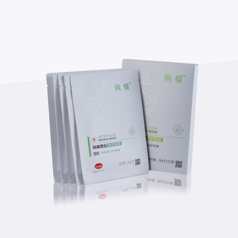 网蝶晒后修护面膜